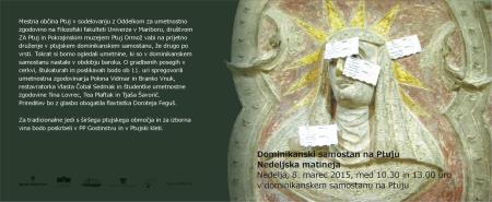 Vabilo na nedeljsko matinejo 8. 3. 2015577f